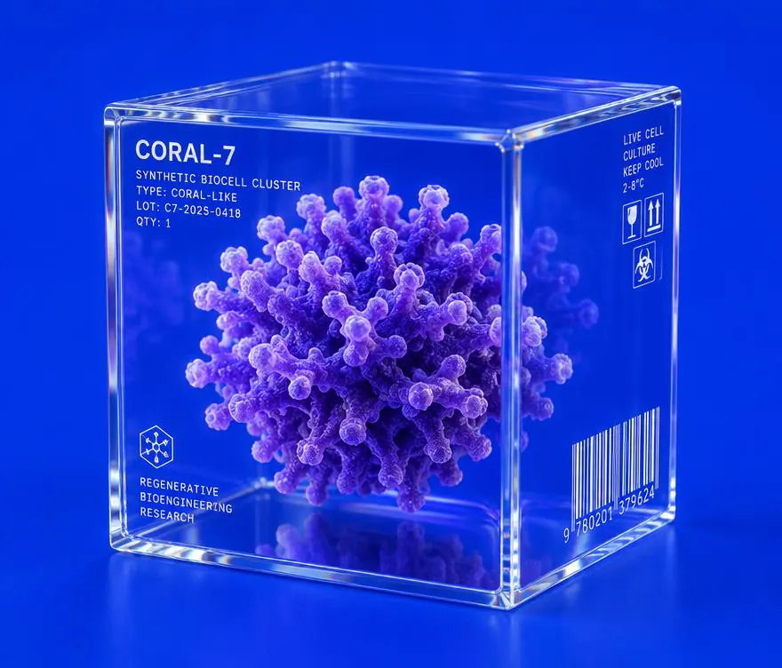 Cell culture in glass cube